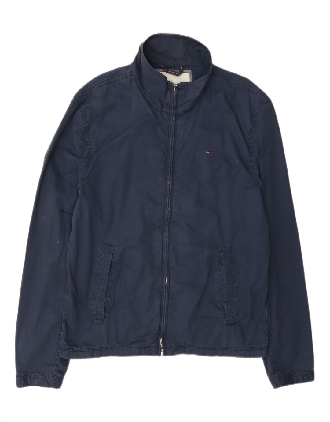 Giubbotto bomber da uomo Tommy Hilfiger UK 42 XL cotone blu navy
