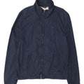 Giubbotto bomber da uomo Tommy Hilfiger UK 42 XL cotone blu navy