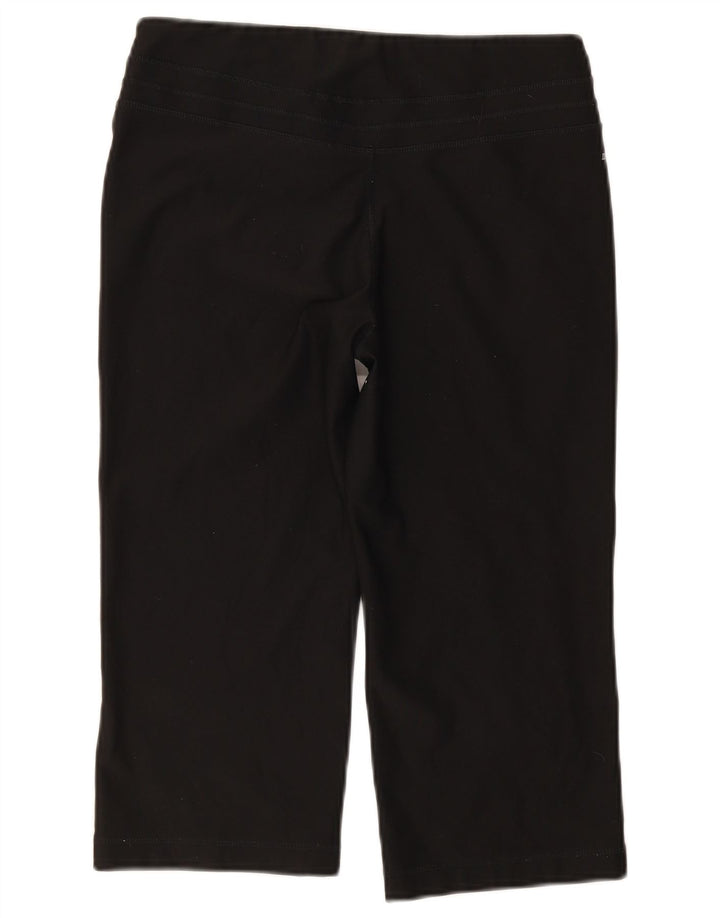 Leggings Nike Dri Fit Capri da donna, medio, in poliestere nero, sportivo