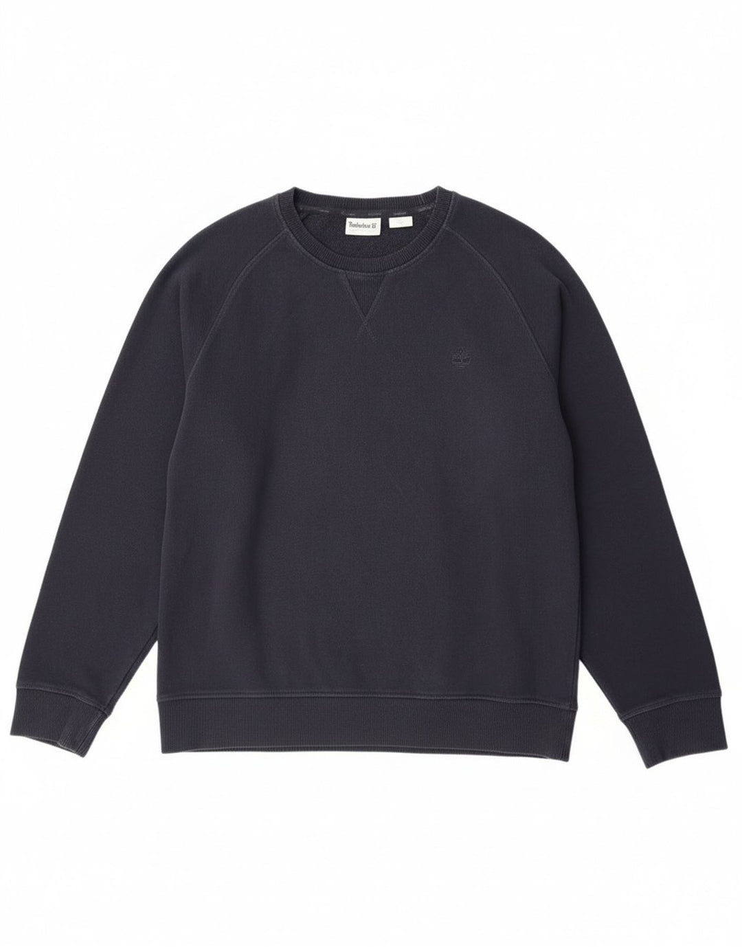 Timberland Felpa da uomo Maglione grande in cotone blu navy
