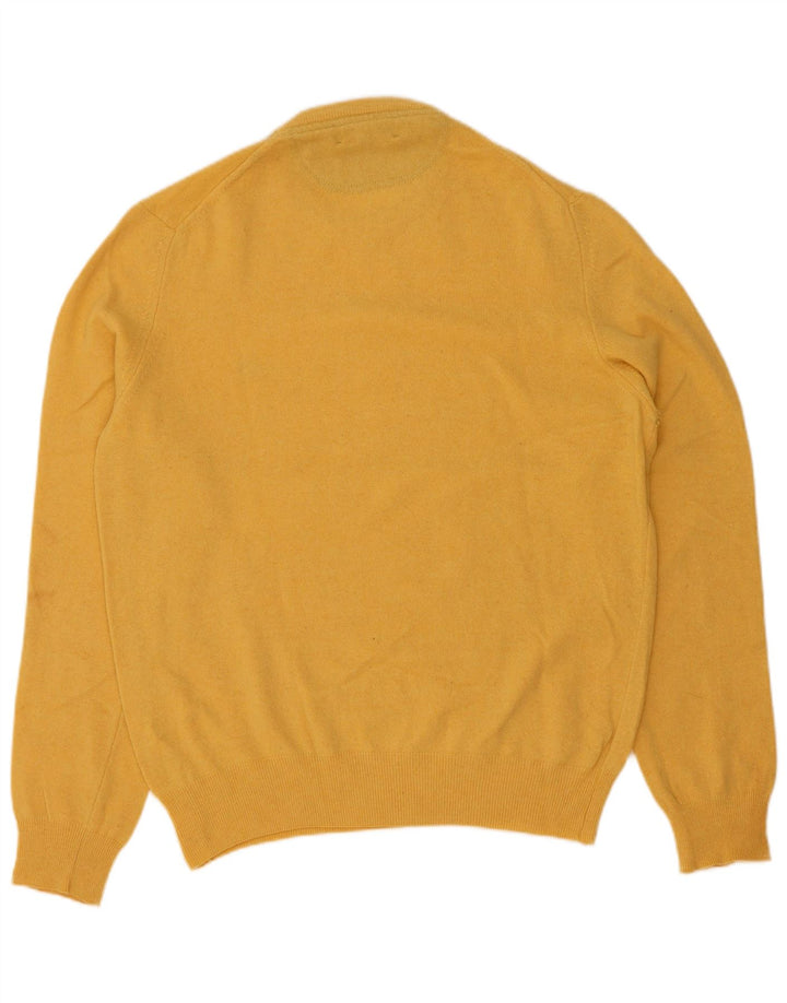 Henry Cottons Maglione da Uomo Girocollo XL Giallo