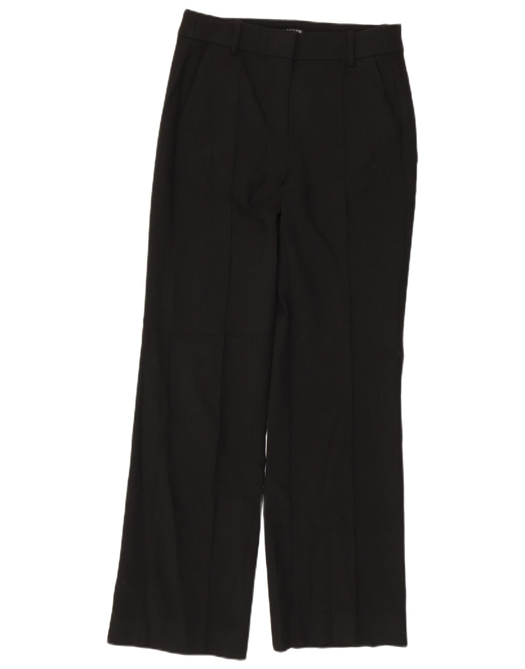 Pantaloni chino dritti da donna J. CREW US 6 Medium W30 L31 Poliestere nero
