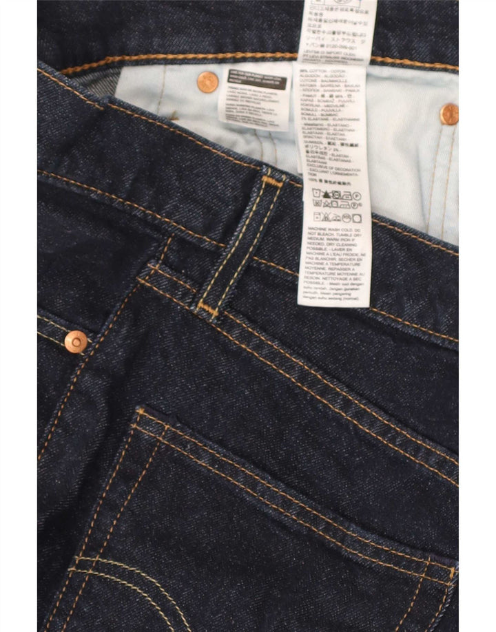 Levi's Uomo 511 Slim Jeans W31 L32 Blu Navy Cotone