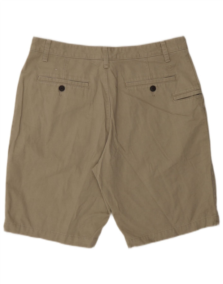 Pantaloncini chino da uomo Dockers W32 in cotone verde medio