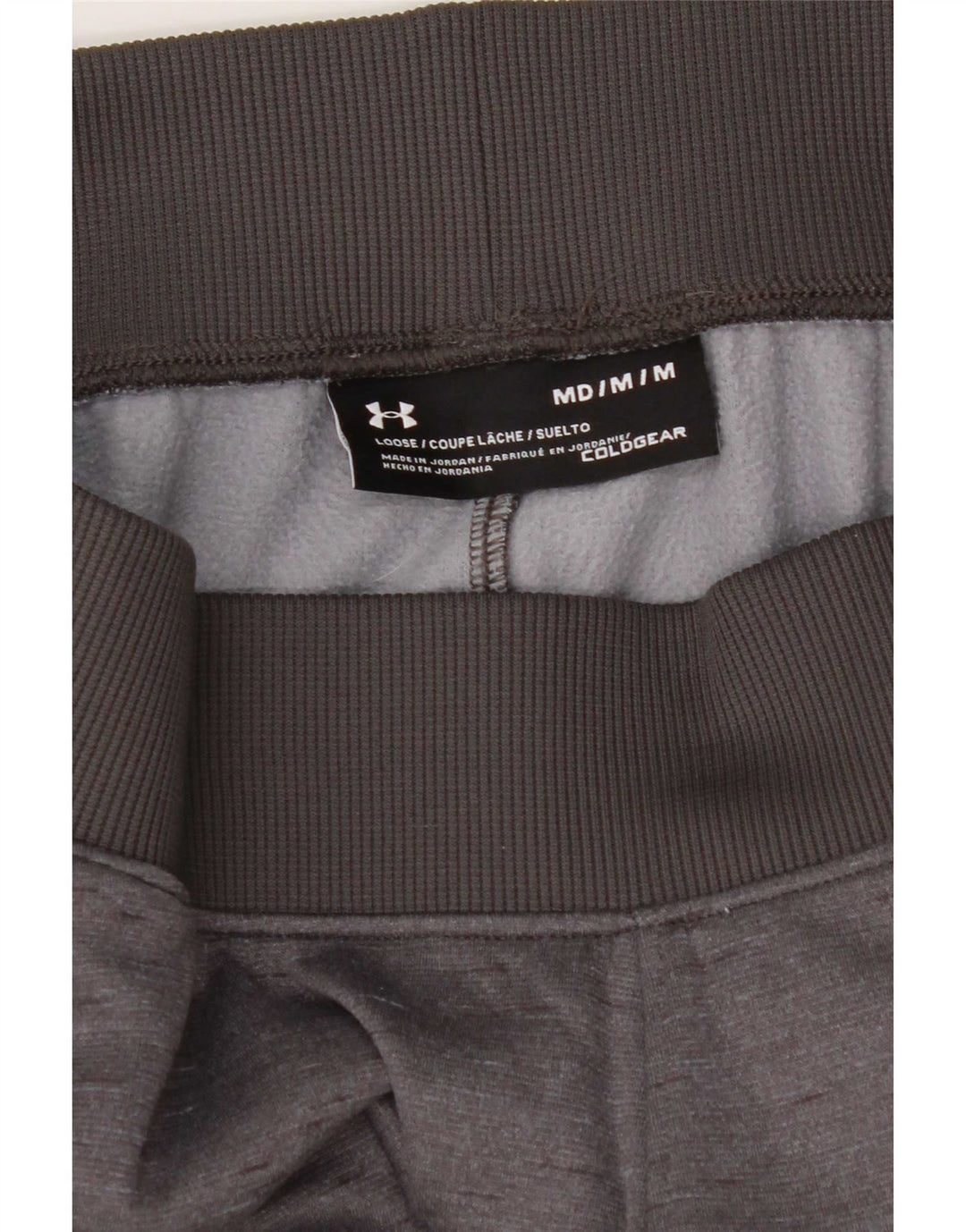 Pantaloni da tuta da uomo Under Armour Cold Gear Joggers grigio medio chiazzato