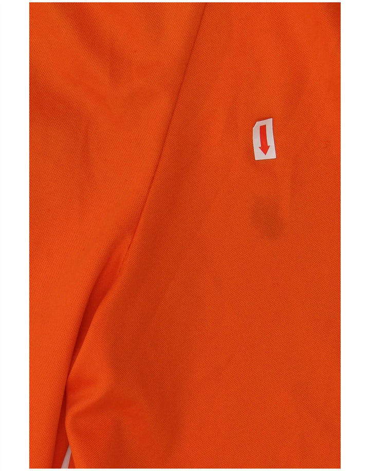 Pantaloncini sportivi ADIDAS Aeroready da ragazzo 13-14 anni in poliestere arancione
