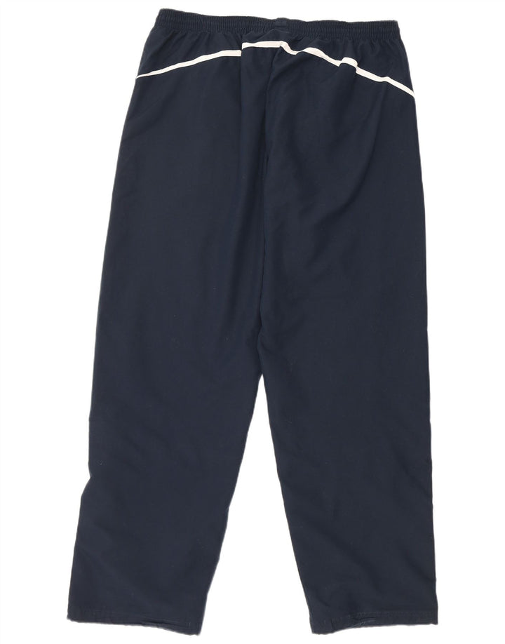 Pantaloni da tuta Nike da uomo XL in poliestere color block blu navy