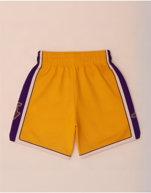 Pantaloncini sportivi grafici da ragazzo Champion 11-12 anni Large Yellow Colourblock