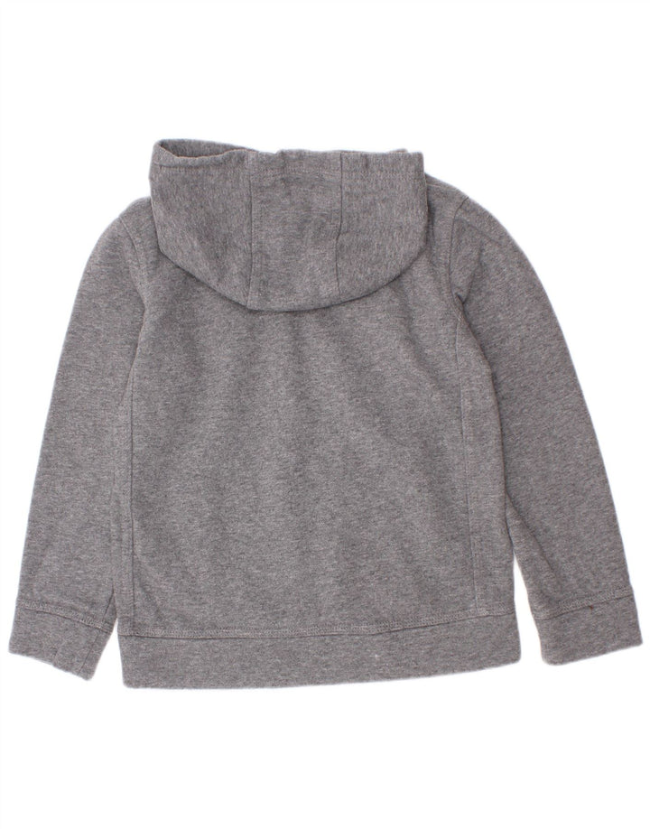 Felpa con cappuccio da bambino Nike 5-6 anni in cotone grigio