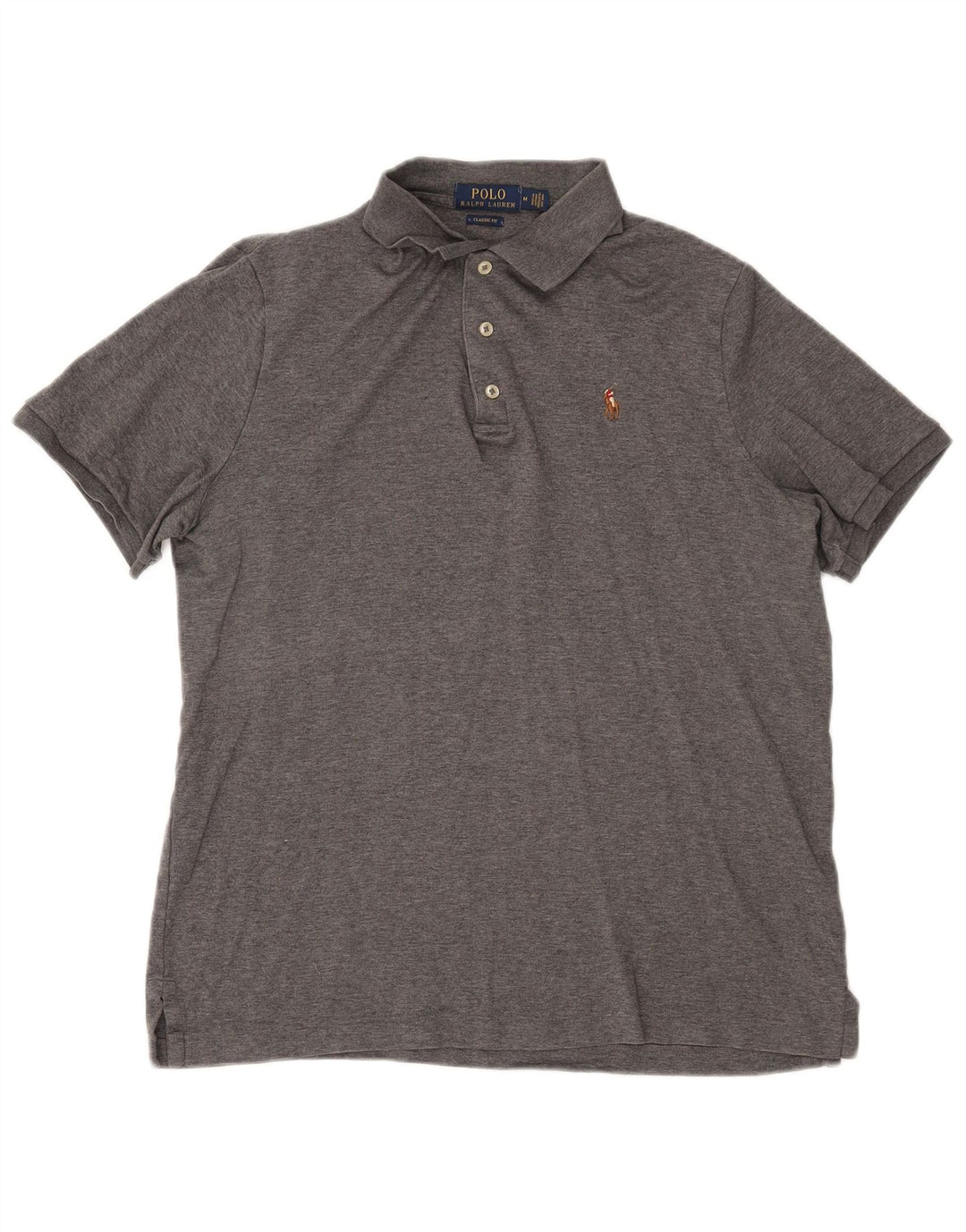 POLO RALPH LAUREN Polo da uomo vestibilità classica Grigio medio