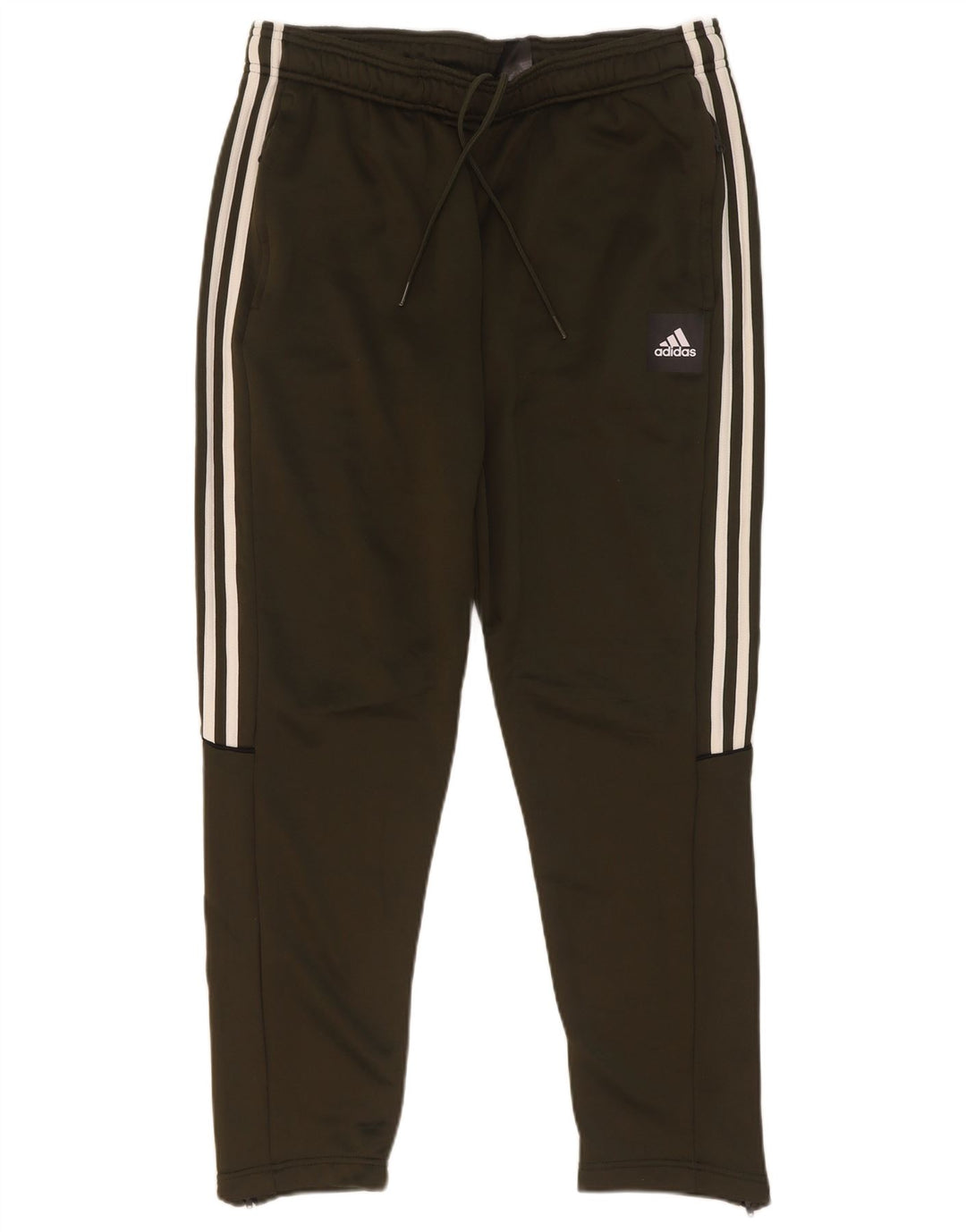 Pantaloni da tuta da uomo Adidas Large in poliestere kaki