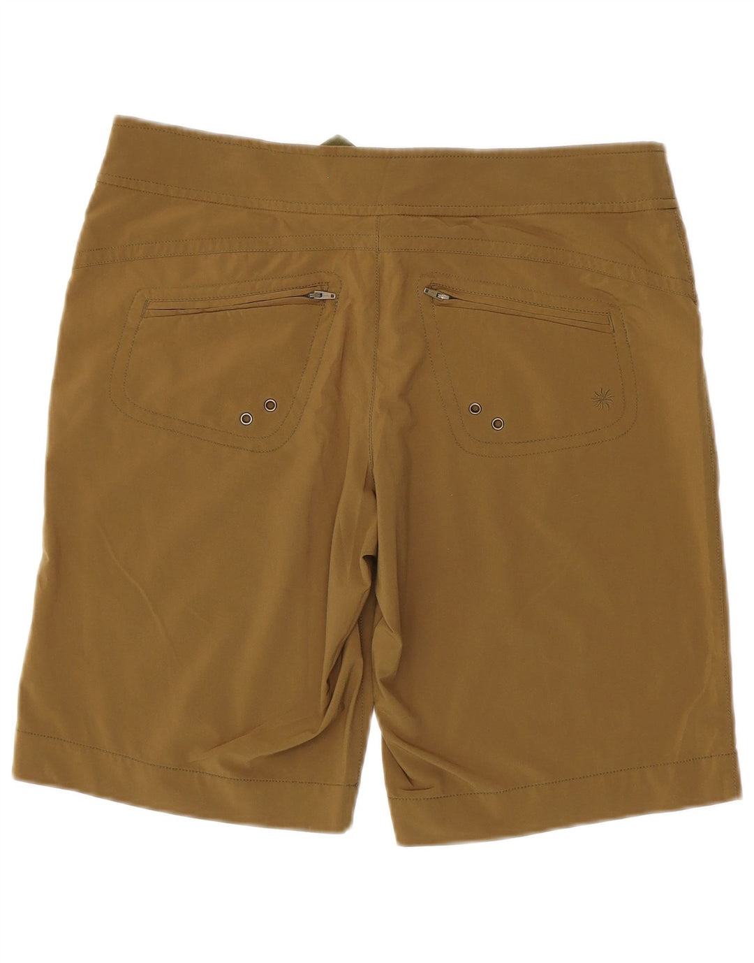Pantaloncini cargo da donna ATHLETA US 8 Medium W34 Poliestere kaki