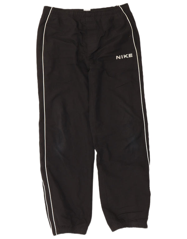 Pantaloni da tuta con grafica Nike da uomo, pantaloni da jogging, poliestere nero medio
