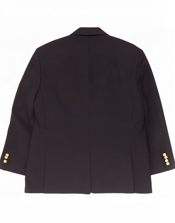 Giacca blazer corta doppiopetto da uomo St Michael UK 40 medio blu navy