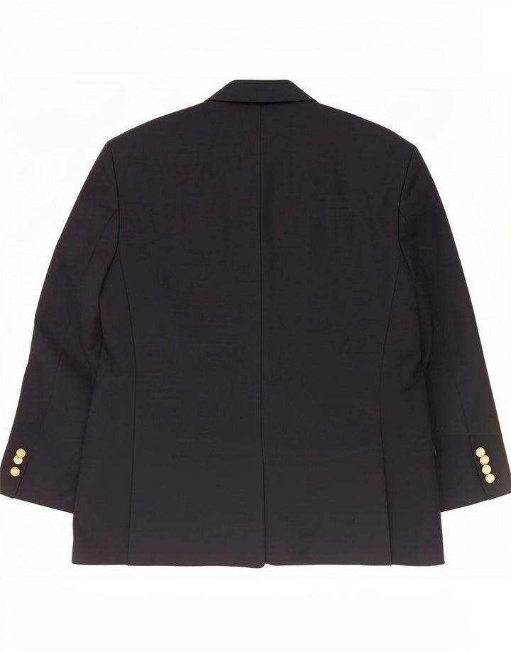 Giacca blazer corta doppiopetto da uomo St Michael UK 40 medio blu navy