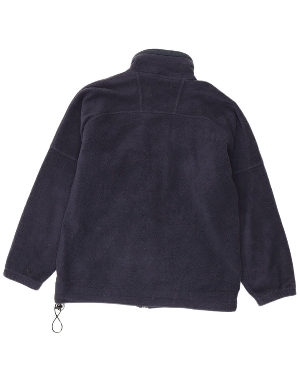 Giacca in pile da uomo Champion UK 38 poliestere blu navy medio