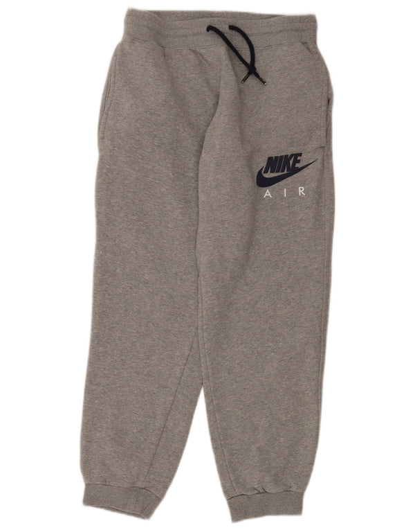 NIKE Pantaloni da tuta con grafica da uomo Joggers Large in cotone chiazzato grigio