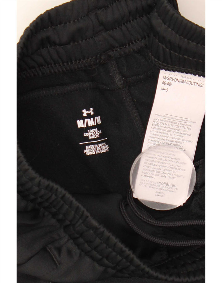 Pantaloni da tuta da uomo Under Armour da jogging medio poliestere nero