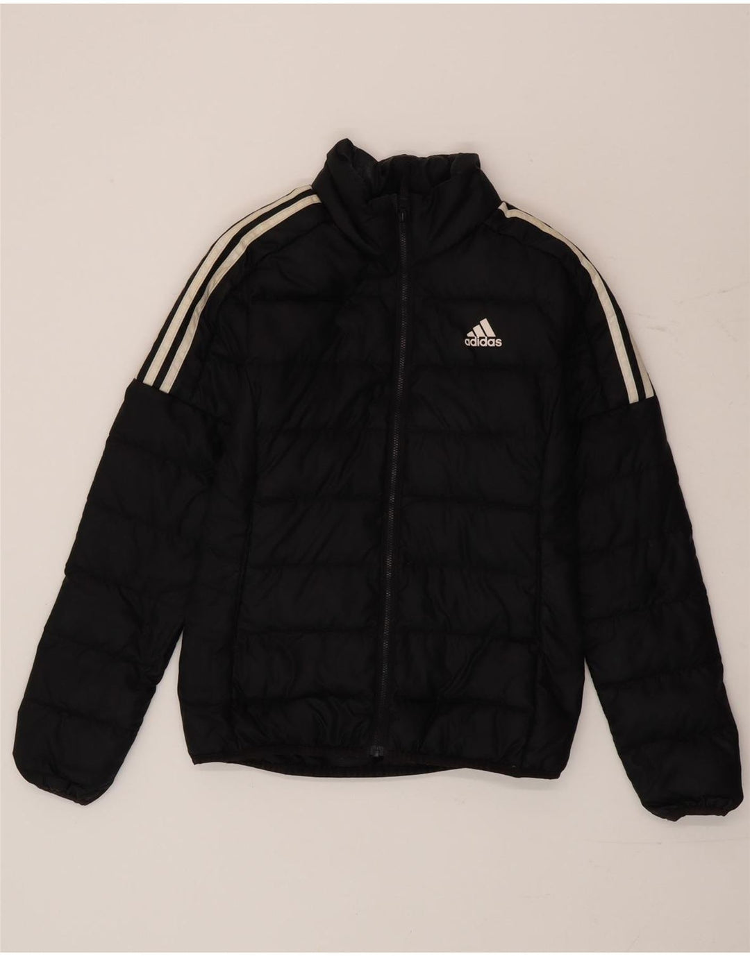 Giacca imbottita da donna Adidas UK 4/6 XS poliestere nero