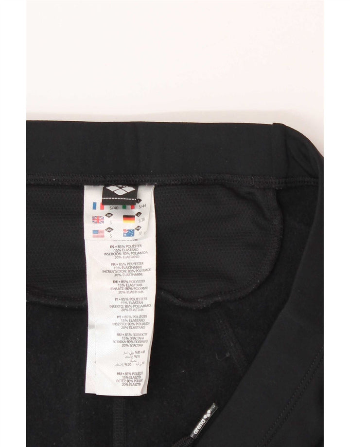 Arena Leggings da donna UK 10 Small Nero Poliestere