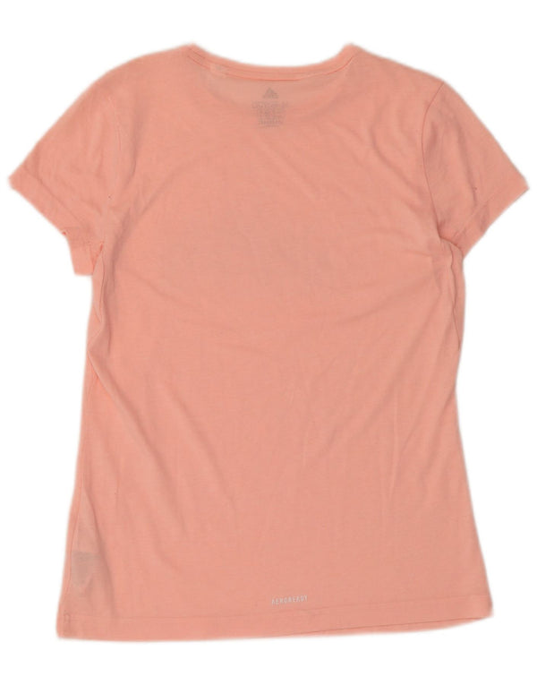 Maglietta Adidas Aeroready Graphic per ragazze, 14-15 anni, in poliestere rosa