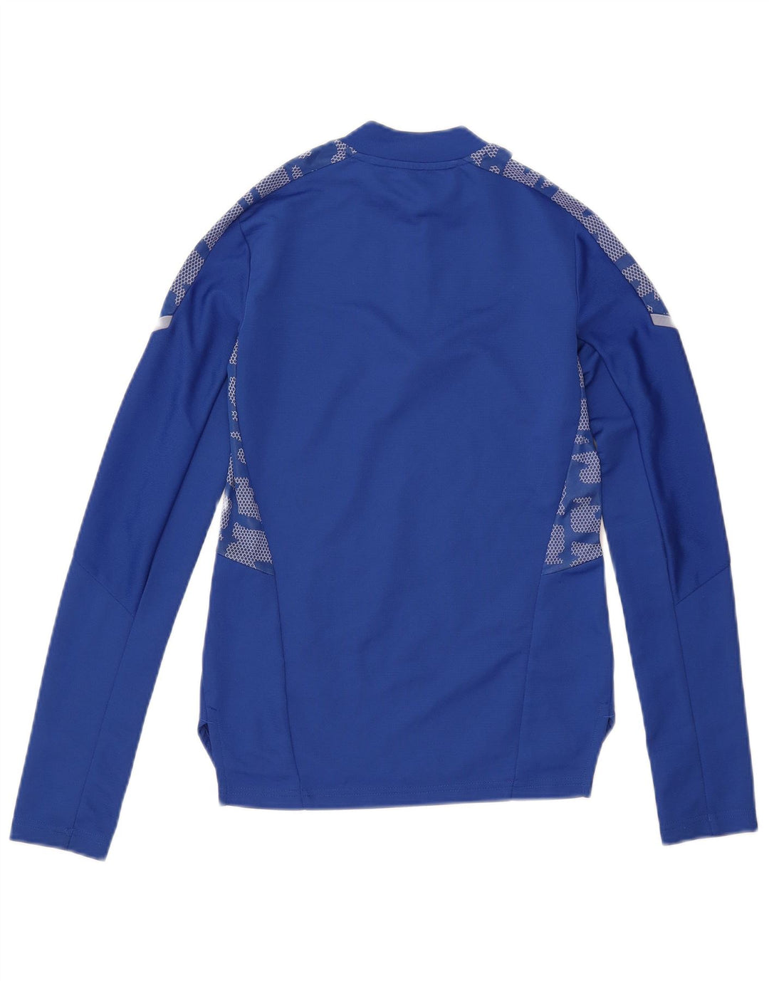 Adidas Donna Irish Football Grafica Pullover Tuta Top UK 2 2XS Blu