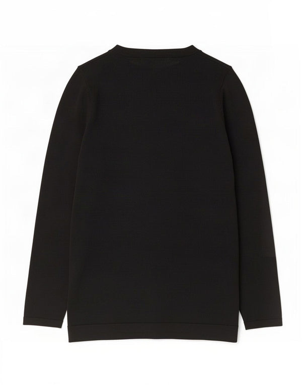 Maglione cardigan da donna Marks & Spencer UK 8 piccolo in viscosa nera