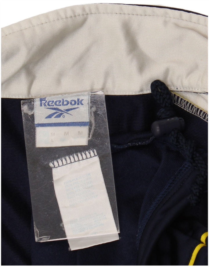 Giacca Reebok da uomo con grafica grafica, color block medio blu navy