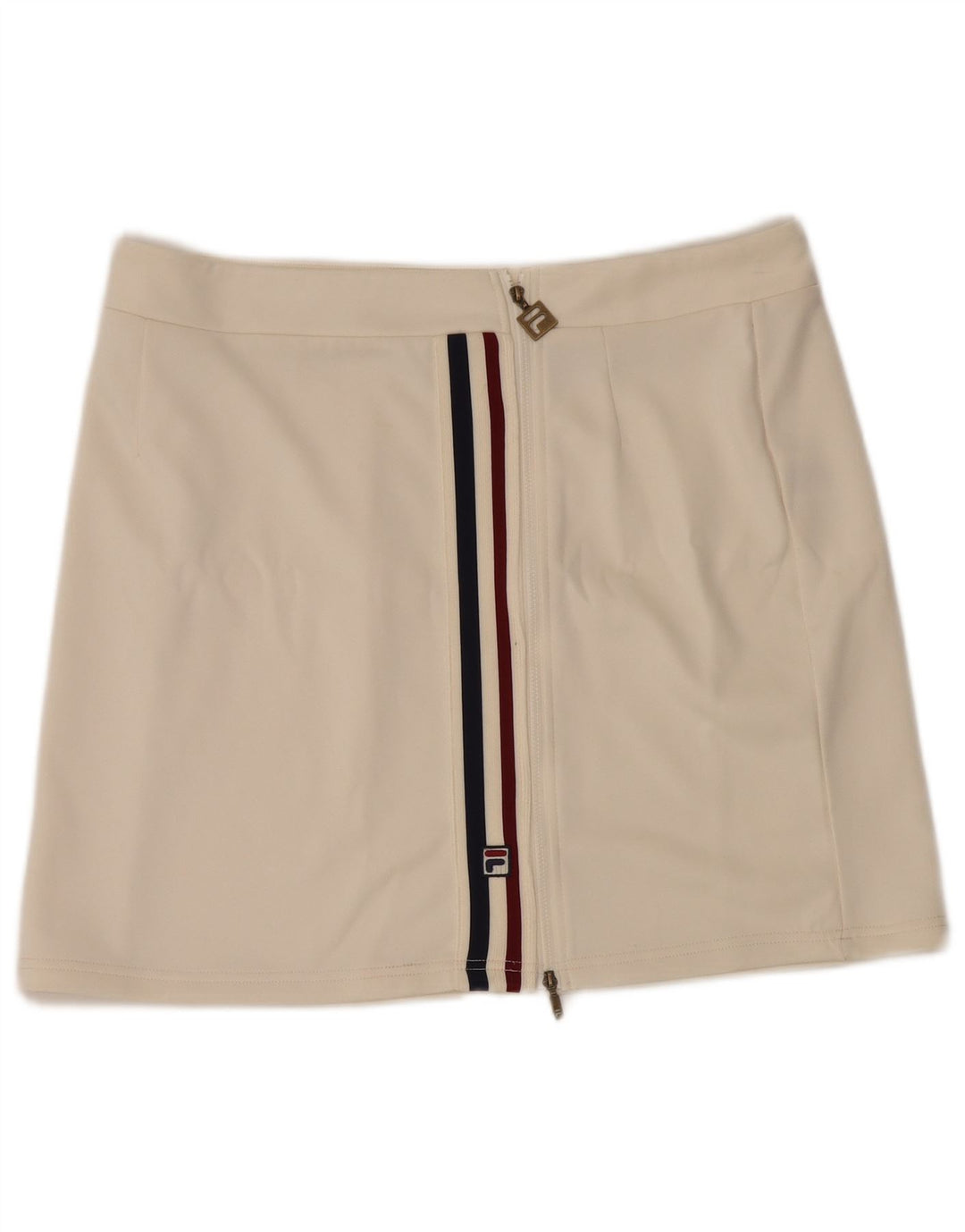 Minigonna da donna Fila XL W36 poliestere bianco sporco