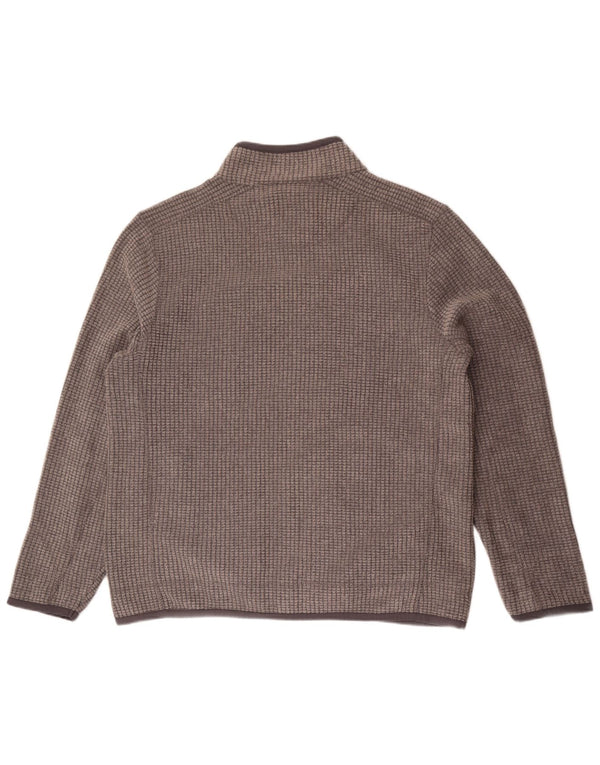 Giacca in pile da uomo Weird Fish UK 42 XL Poliestere grigio