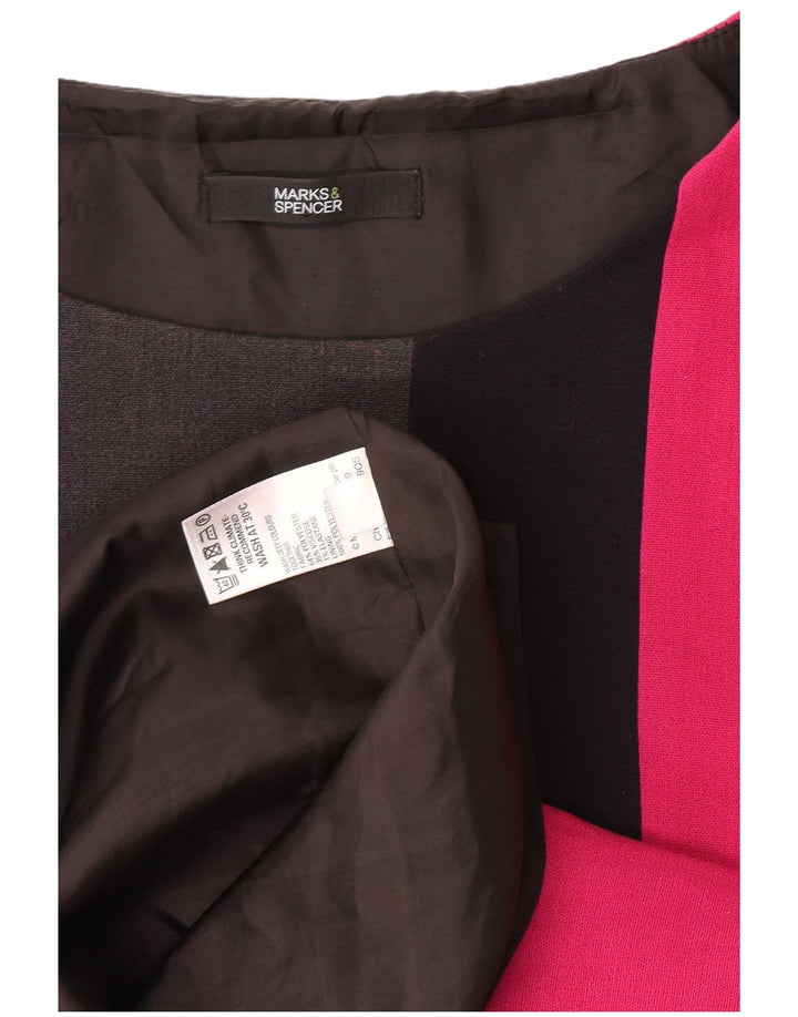 Abito tubino da donna Marks & Spencer UK 10 piccolo multicolore colorblock