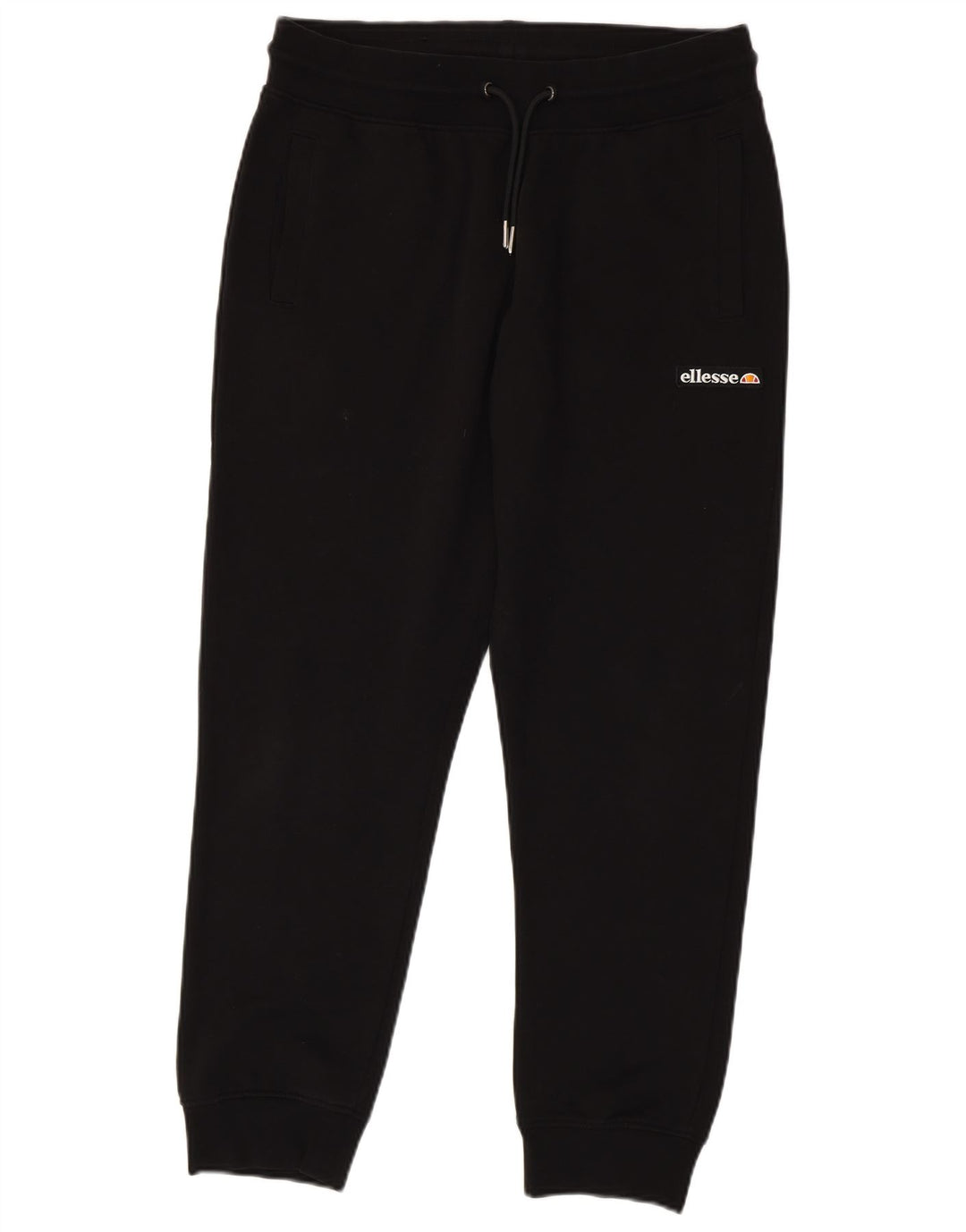 ELLESSE Pantaloni da tuta da uomo Joggers grandi in cotone nero