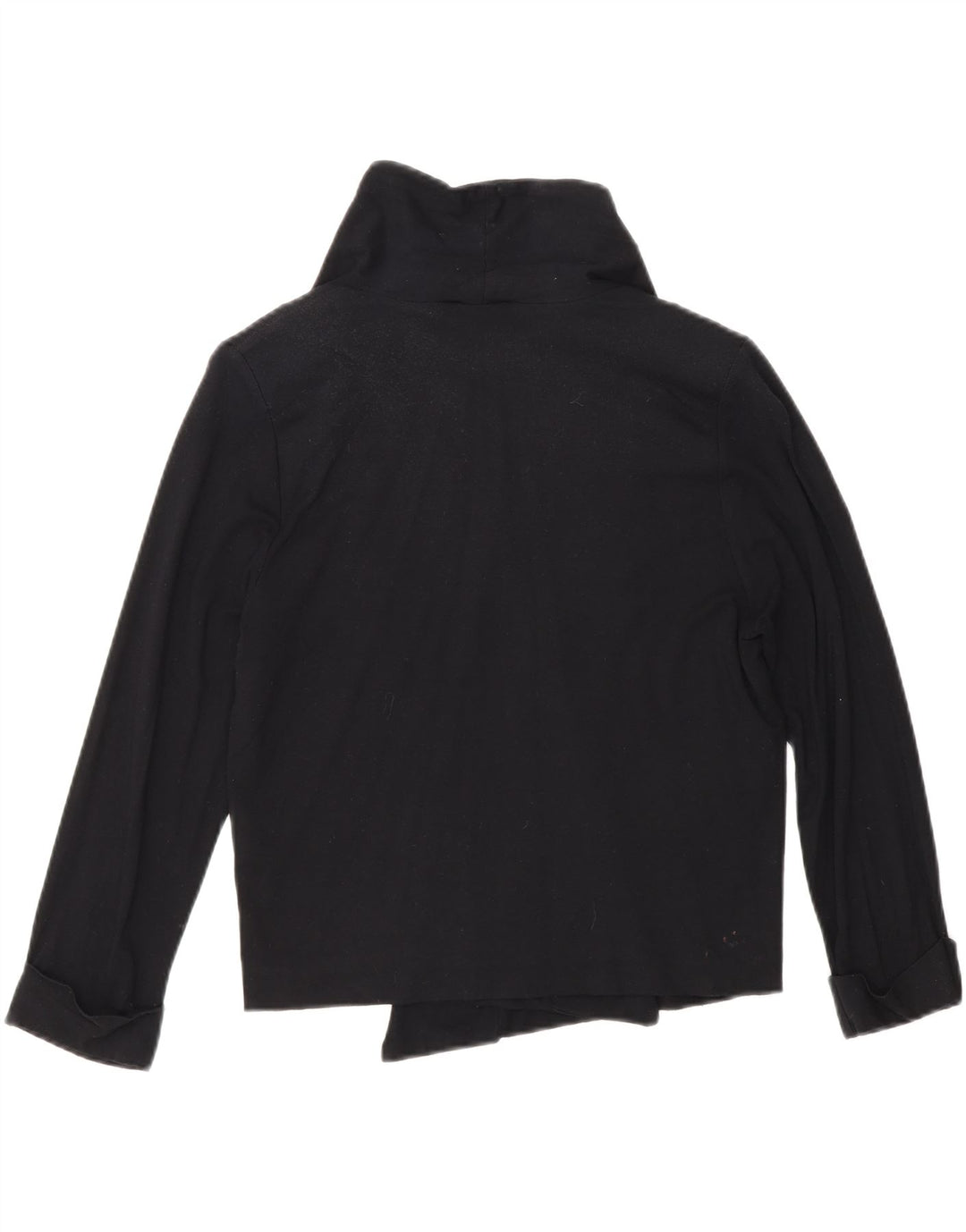 Maglione cardigan con maniche a 3/4 corto da donna Marks & Spencer UK 12 medio nero