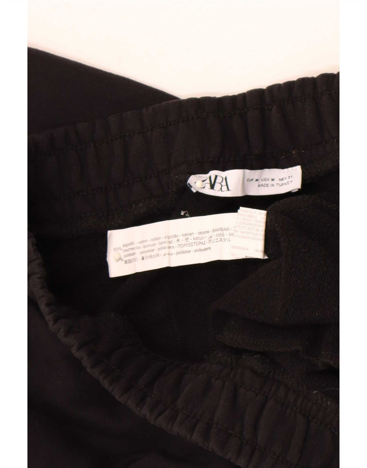 Pantaloni da tuta da uomo Zara Joggers in cotone nero medio