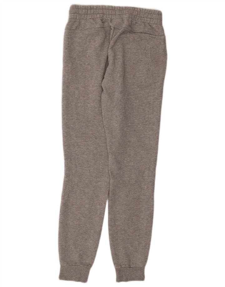 Pantaloni da tuta da donna ADIDAS Joggers UK 4/6 XS Cotone screziato grigio