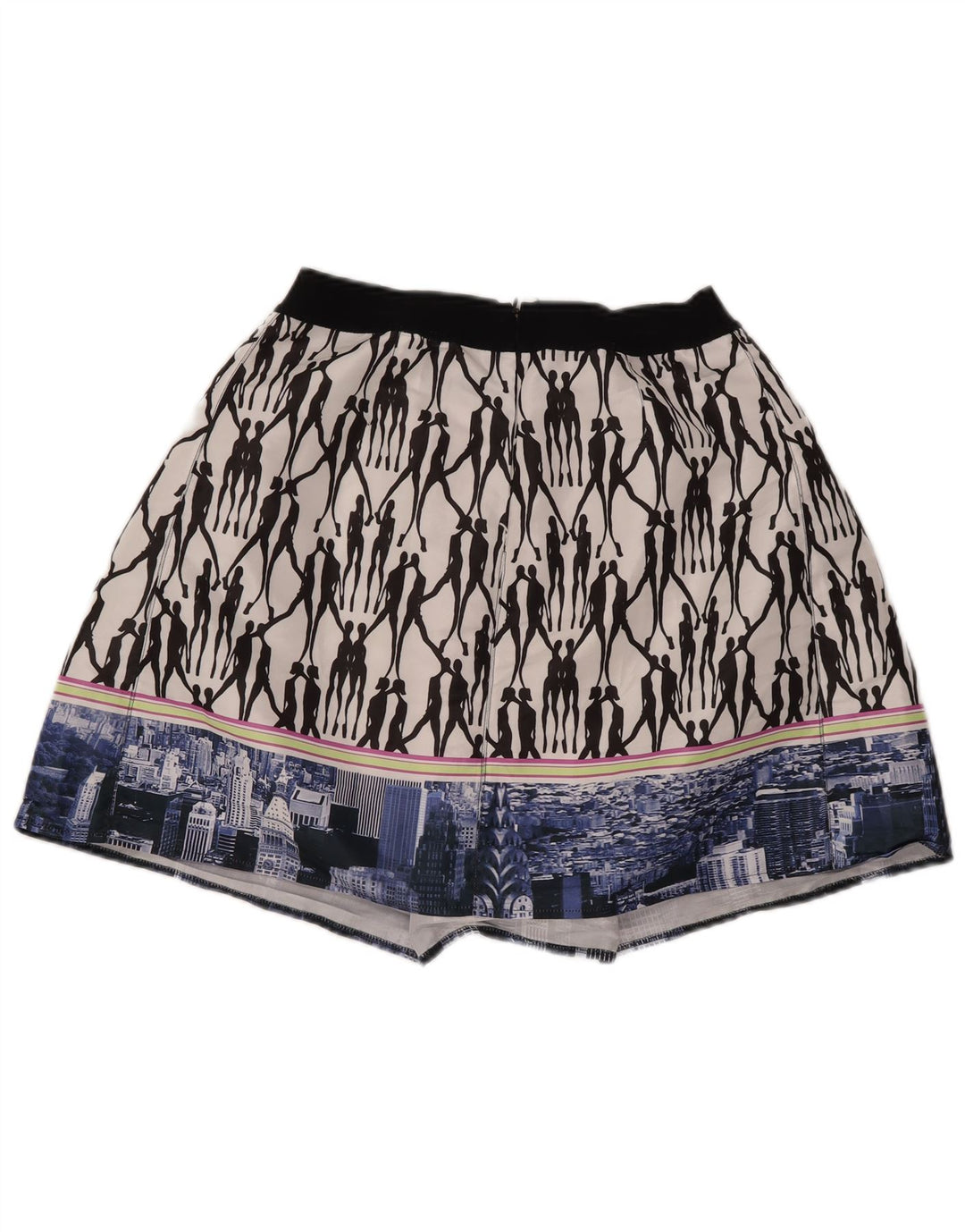 Pinko Womens Mini Skirt UK 12 Medium W28 Multicoloured Floral Polyester