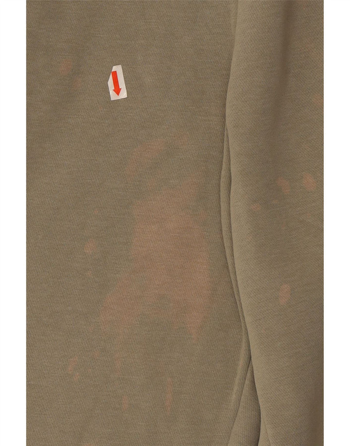Pantaloni della tuta da donna Nike UK 10 piccoli in cotone kaki