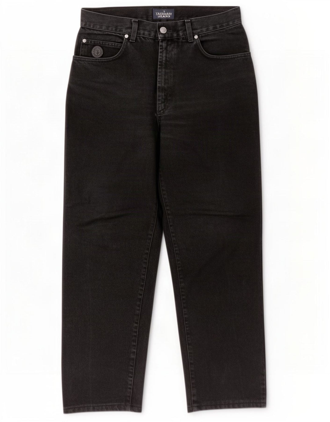 Jeans Trussardi Uomo Tapered W34 L29 Cotone Nero