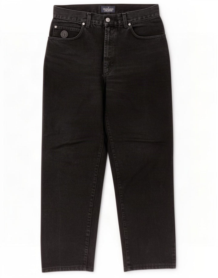 Jeans Trussardi Uomo Tapered W34 L29 Cotone Nero
