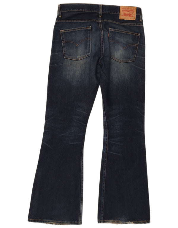 Jeans Levi's Uomo 516 Bootcut W32 L32 Blu Navy