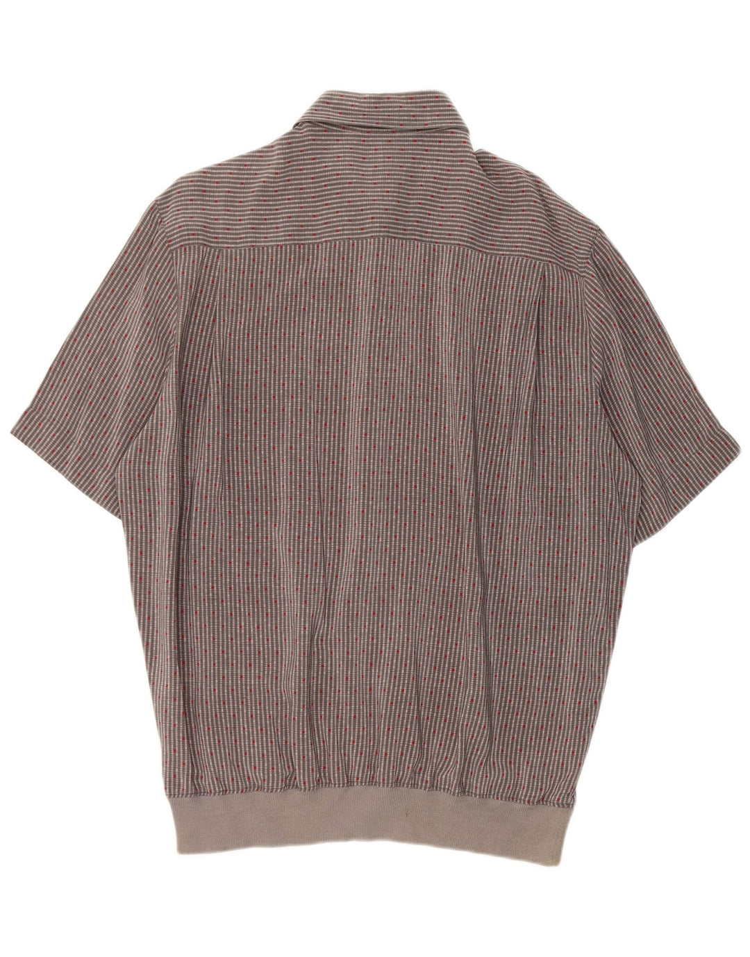Maglia Manica Corta Uomo Gran Sasso XL Seta Rigata Grigia