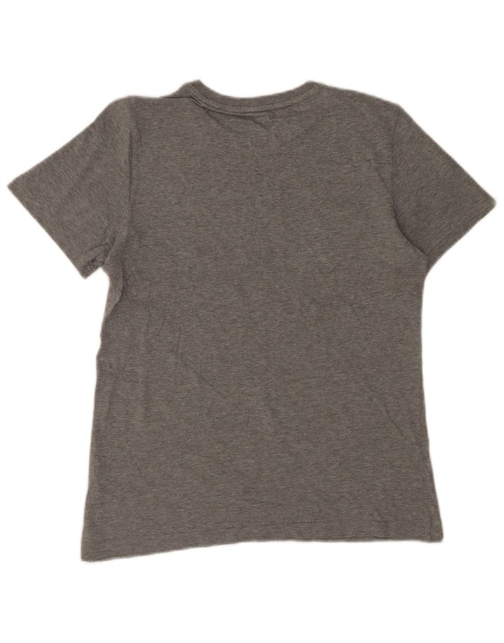 PUMA Boys Graphic T-Shirt Top 13-14 Years Grey Flecked