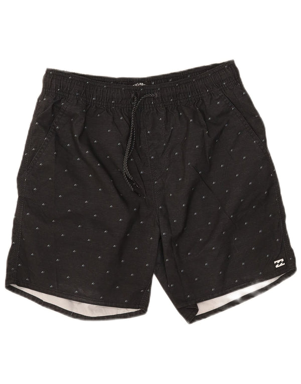 Pantaloncini da bagno da uomo Billabong medio poliestere maculato kaki