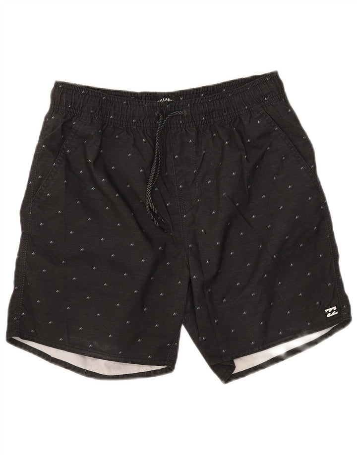 Pantaloncini da bagno da uomo Billabong medio poliestere maculato kaki