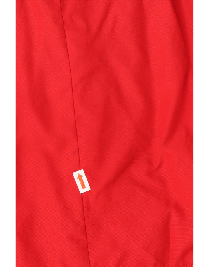 TOMMY HILFIGER Womens Rain Jacket UK 20 2XL Red Nylon