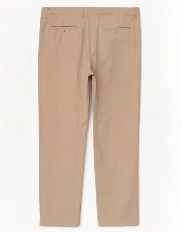 Pantaloni chino vestibilità regolare da uomo Massimo Dutti EU 46 XL W36 L27 Beige