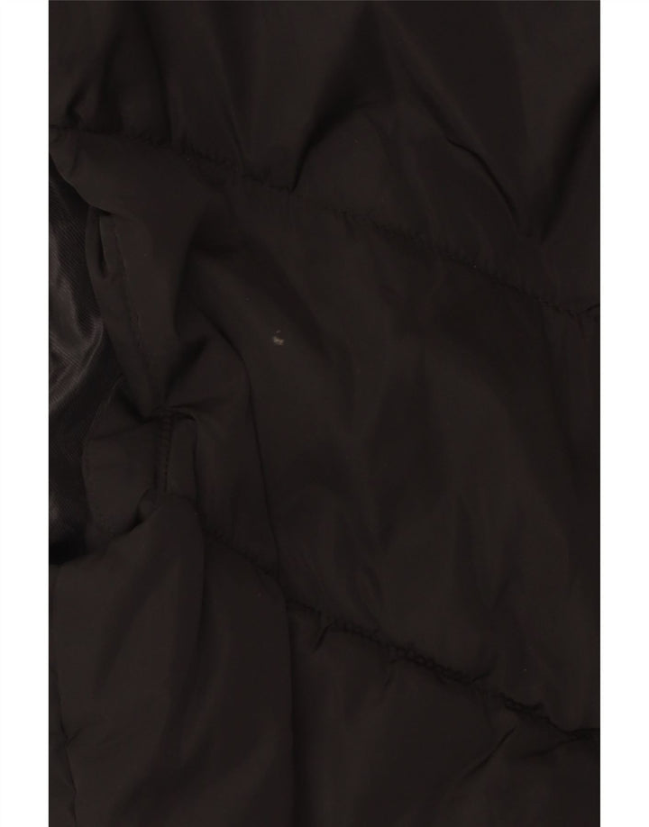 Gilet imbottito da donna Zara UK 12 medio nero