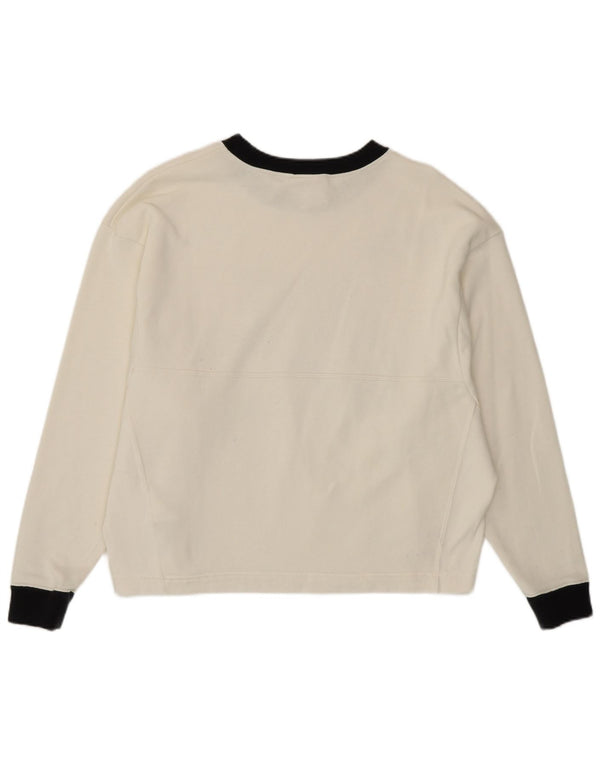 Felpa grafica da donna Nike Felpa UK 10 Small White Colourblock