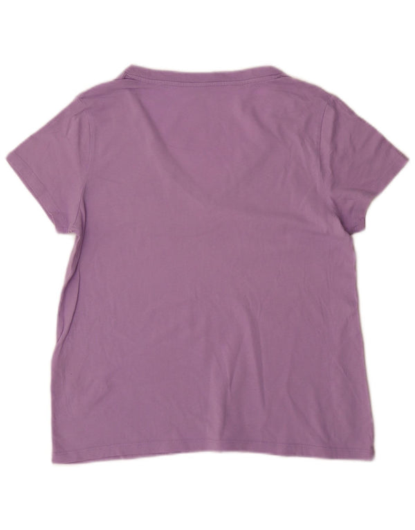 T-shirt da donna Levi's Top UK 10 piccola in cotone viola