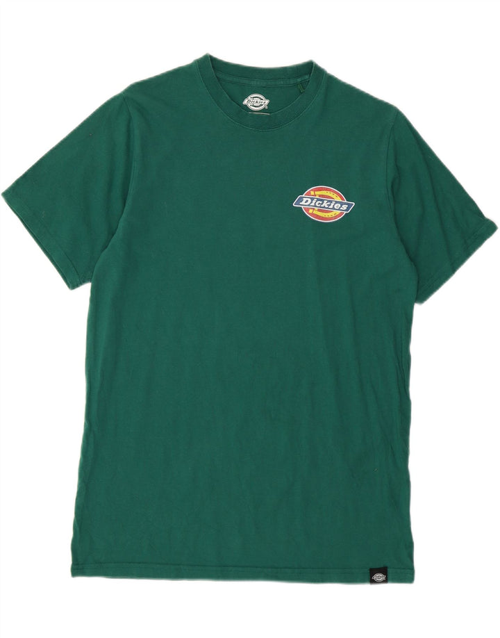 T-shirt grafica da uomo Dickies Top piccola in cotone verde